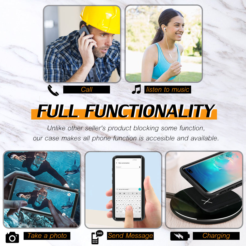 Shockproof Waterproof Case for Samsung